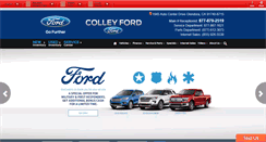 Desktop Screenshot of colleyford.net